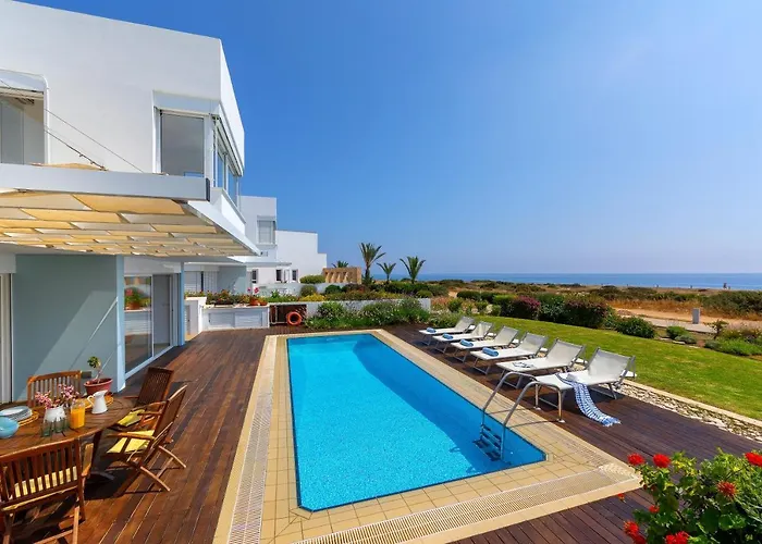 Beachfront Alia Villa Protaras