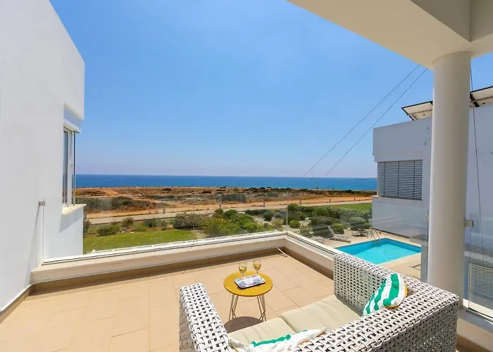 Beachfront Alia Villa Protaras