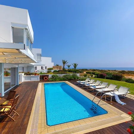 Beachfront Alia Villa Protaras