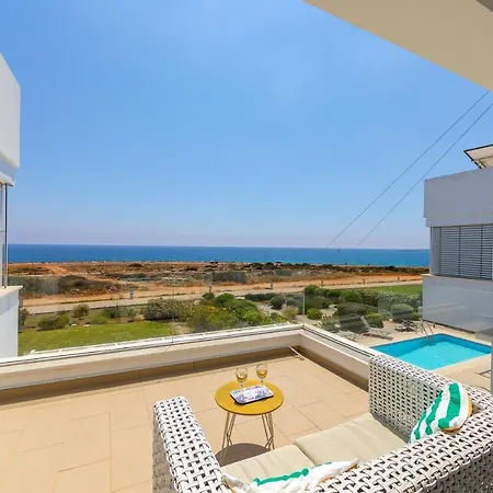 Beachfront Alia Villa Protaras