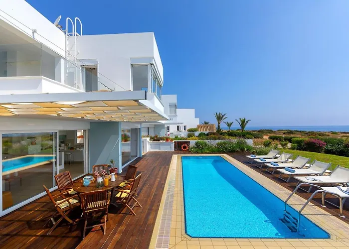 Beachfront Alia Villa Protaras